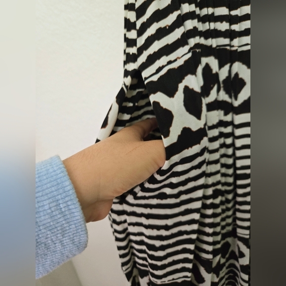 Tracy Reese By Anthropologie Womens Midi Dress Sz XS - Picture 10 of 15